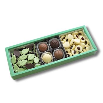 No.306 ミント、ラム・レーズン、トリュフ(4個入り)セット No.306 ミント、ラム・レーズン、トリュフ(4個入り)セット