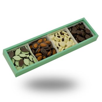 Ｎｏ．４０２　ミント、ラム・レーズン、ブラックアーモンド、ビターセット