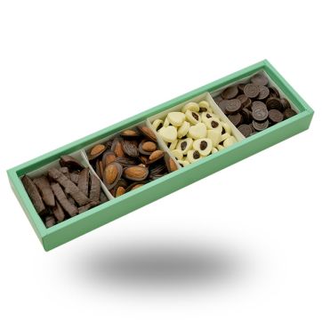 Ｎｏ．４０６　レーズン、ブラックアーモンド、オレンジピール、ビターセット 4,458円(税込)