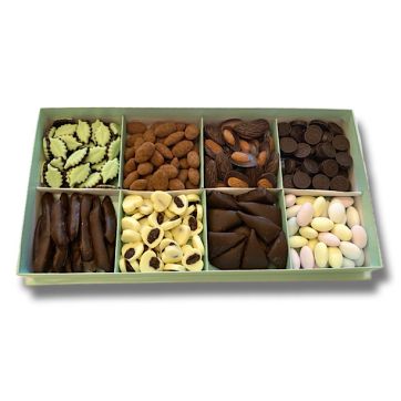 Ｎｏ．８０１　ミント、レーズン、ピエール、ブラックアーモンド、オレンジピール、ビター、ドラジェ、グレープフルーツピールセット 9,110円(税込)