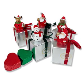 クリスマス飾り付き小ハート